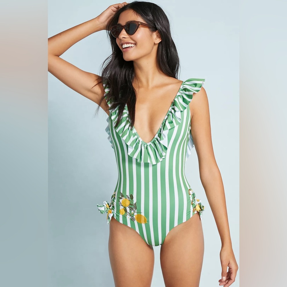 Palmacea - Limon One Piece for Anthropologie XL